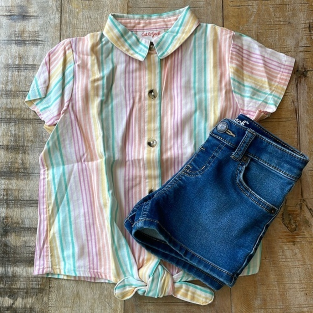 NWOT Cat & Jack girls outfit XS(4/5)